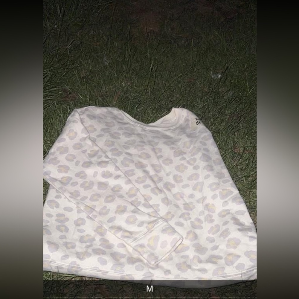 Leopard Print Long Sleeve Top